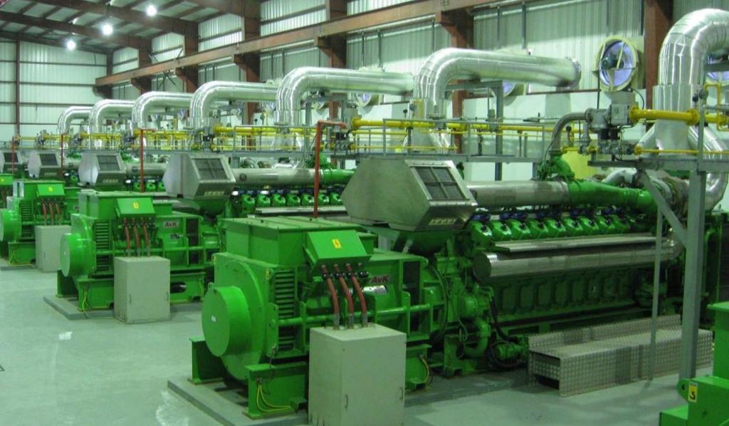 Distributed power example in Bangladesh 28 x J620 gas engines 81 MW output 4 power plants support a major rural electrification