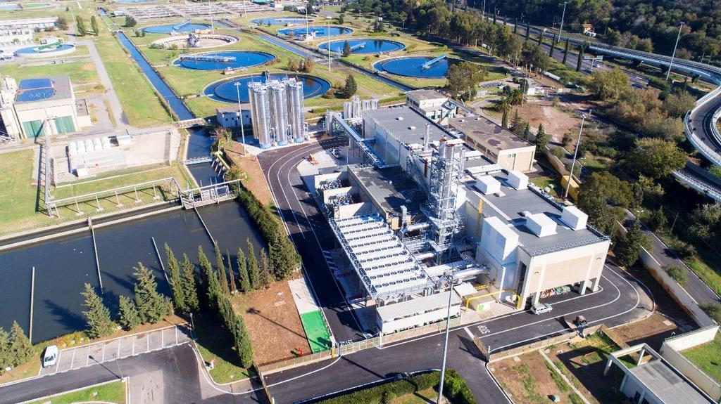 CHP, ITA near Roma 19 MW electrical output 46 % electrical efficiency 15 MW thermal output 70 MW additional thermal