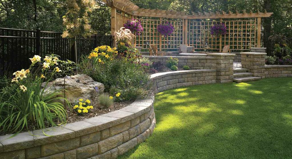 INSPIRATION GALLERY ANCHOR HIGHLAND STONE RETAINING WALL SYSTEM