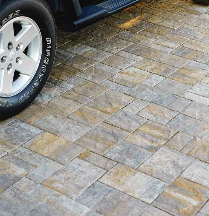 STANDARD PAVERS PANORAMA DEMI & SUPRA Panorama Demi & Supra combine the look of a natural stone with the ease of installation that interlocking pavers offer.