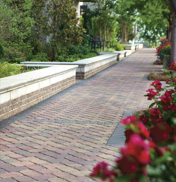 STANDARD PAVERS PLAZA STONE RECTANGLES & SQUARES Pavestone s Plaza Stone is a timeless paving stone with an impressionistic embossed surface profile.