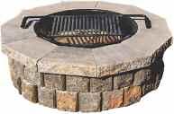 30" ROUND FIRE PIT ANCHOR HIGHLAND STONE FREESTANDING WALL SYSTEM 6-INCH STANDARD COLORS MOJAVE BLEND SPECIFICATIONS NOMINAL DIMENSIONS PIECES PER PROJECT NUMBER 30" Round Fire Pit 48"