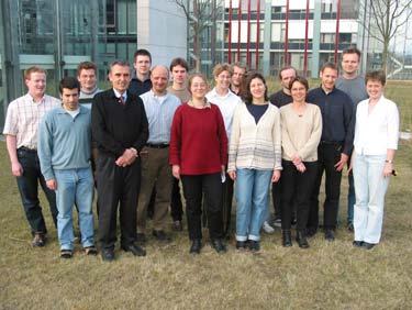 RESEARCH GROUP: SYSTEMS BIOLOGY Research activities started in 1998 17 employees working in our group Continuous extension of research activities on metabolic regulation and signal transduction