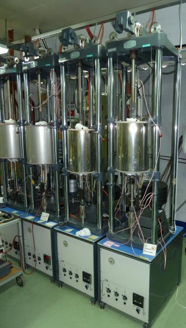 High temperature materials mechanical testing facilities