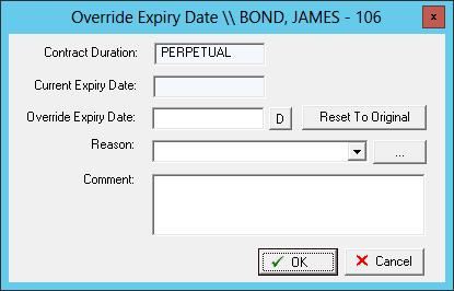 Note: In the example above, the contract is perpetual so no current expiry date exists. 3.