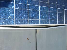 Typical error pattern PV module with snow load Free field PV generator in the summer in