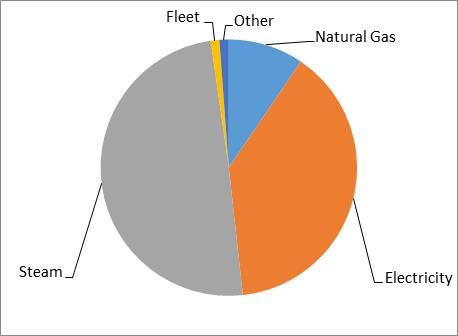Berkeley s emissions profile to date UC Berkeley reports on ten emissions sources and in three different categories: Scope 1 - Direct Emissions: natural gas, campus fleet, emissions from refrigerants