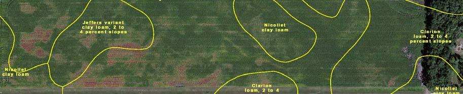 When increasing populations, applied nutrients must also increase. Figure 3. Soil textural triangle. Figure 4.