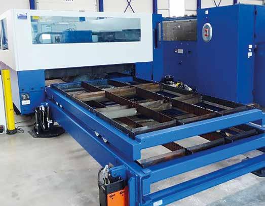 technical appliances / auxiliary construction for plant revision / welding TRUMPF TruLaser