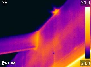 One way to differentiate between air leakage and thermal bridging is by either switching or varying the building pressure.