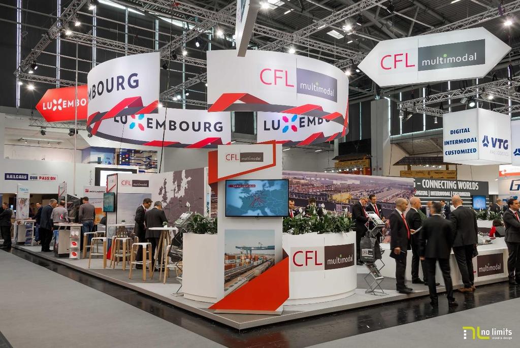 Luxembourg booths with 20