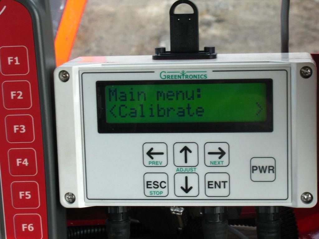 YIELD MONITOR HARDWARE Yield data is combined with GPS data to create a complete data file in csv format which is stored