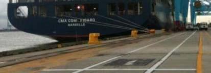 vessel in excess of 8400 TEUs to call at The Port of Virginia in 2010 Our channels and