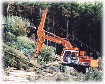 Machinery recommendations Exceptional circumstances: Large branchy trees and
