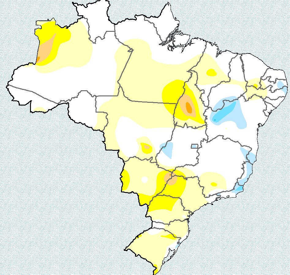 Percent of Normal Rainfall (%) May 2018 Temperature Departure from Normal (C) May 2018 Roraima Roraima Amapa