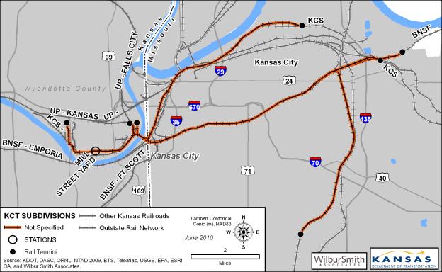 Kansas Rail Plan Existing Kansas Rail System 2.3.