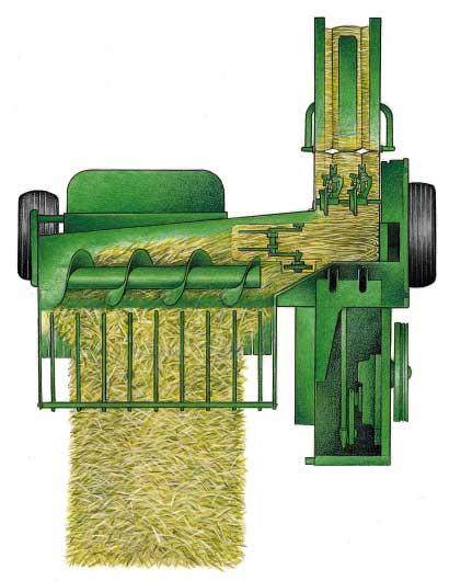 John Deere Constant Flow System Building squarer, stackable, solid bales is what the proven Constant Flow System is all about.
