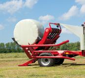 Active bale discharge system on PT 160 The Attis PT 160 features an active bale discharge system.