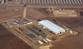 Siemens Solar Field: Construction