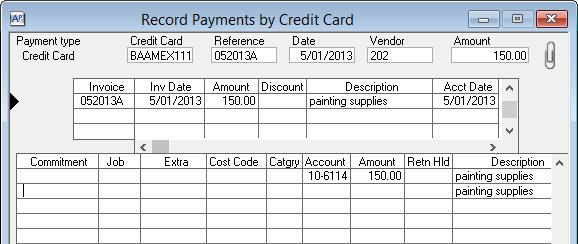 When finished recording the payment, click [Accept invoice] and [Accept payment].