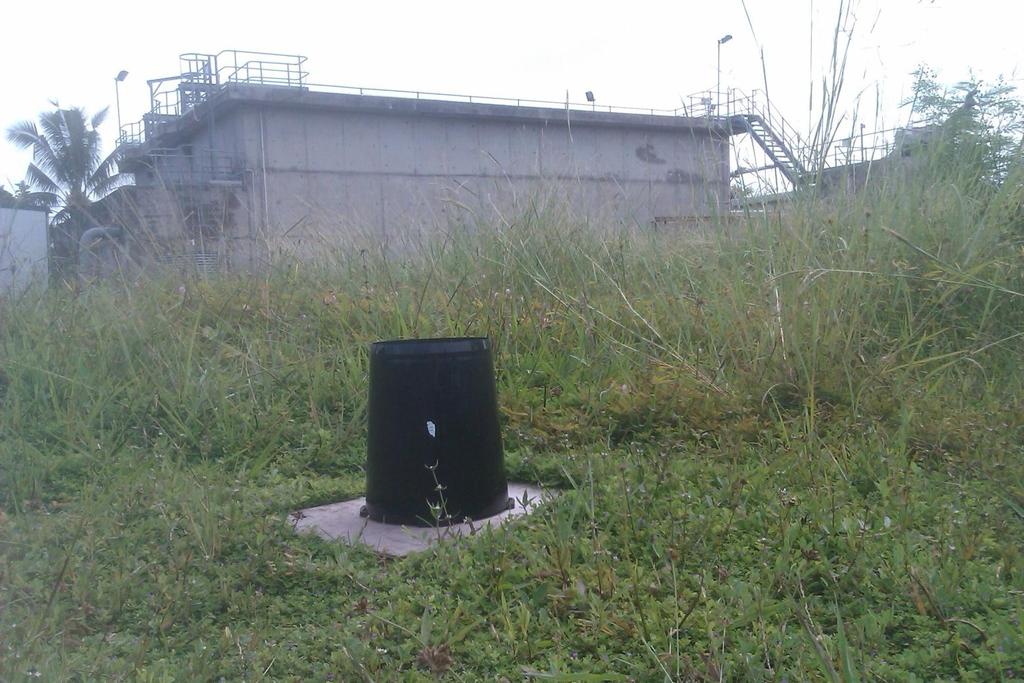 Rainfall Data Installed a rain gauge at the WWTP