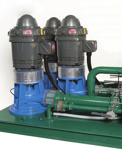 A centrifugal pump will generate less flow with increasing head requirements. The type of centrifugal pump used or needed for the job should be based on the water and pumping requirements.