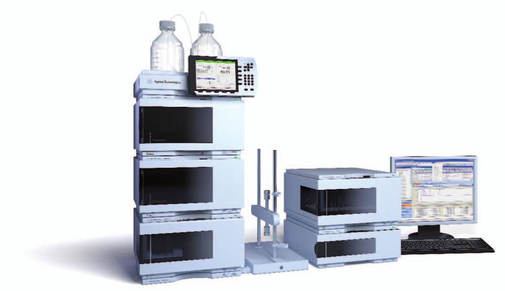Agilent 1200 Series Purification System Preparative Scale (PS) for purification of milligram to gram quantities of material The Agilent 1200 Series Purification System PS is designed to handle high