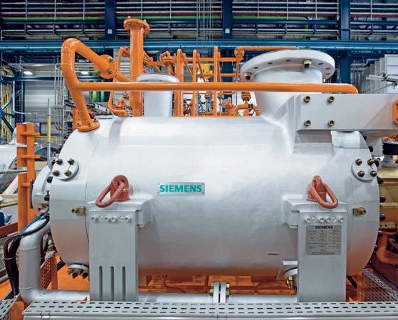 Siemens compressors for LNG have a long tradition of excellence.