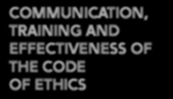 structures, shall organize training programs intended to favor the knowledge of ethical principles and rules.