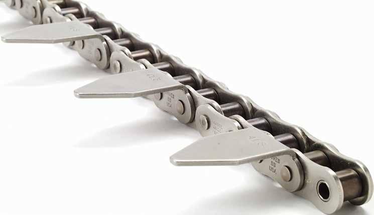 316SS Offers a higher corrosion resistance than our 304 and 600 series chains and also operates more efficiently in extreme temperatures. Has very low magnetism.