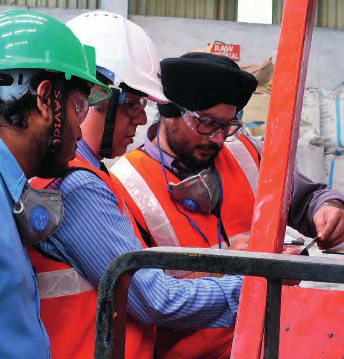 Sustainable supply chain MUST-WIN: EXCELLENCE IN PROCESSES From plan to action auditing suppliers in India In September, Valmet s team spent one intensive week in India to audit three of its key