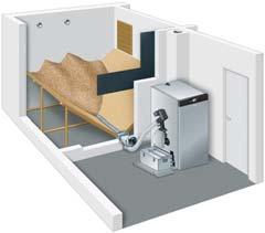 The flexible positioning of the vacuum supply system enables installations even in tight spaces.