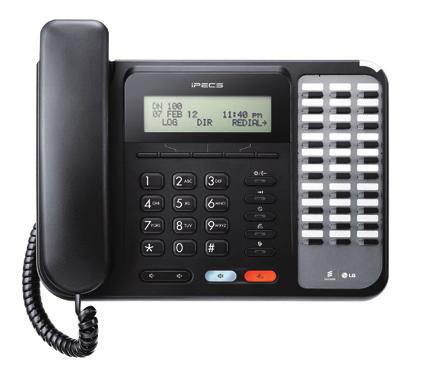 IP Phones LIP-9002 Designed for users across the business to access the full power and functionality of the ipecs platform.