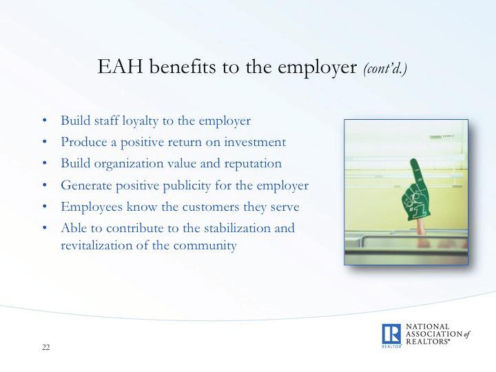 According to the 8th Annual MetLife study of Employee Benefits Trends 3, published in 2010, employers cite these top objectives related to benefits: Slide 21 Slide 22 Controlling health and welfare