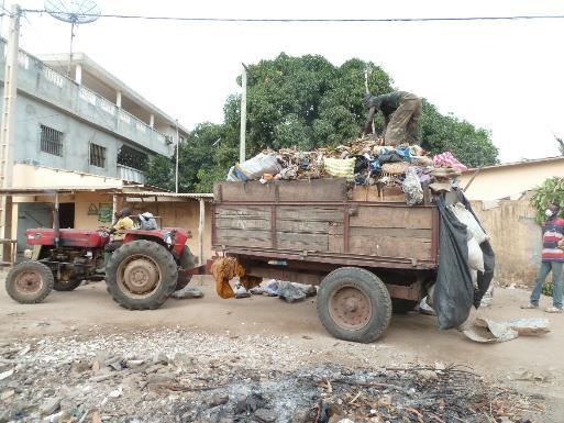 MSW Generation 311 000 tons/year (Grand Lome, 2014) 220 kg/capita/year Collection Coverage and Type 64% of collection coverage no waste separation is done all collected waste goes to the open
