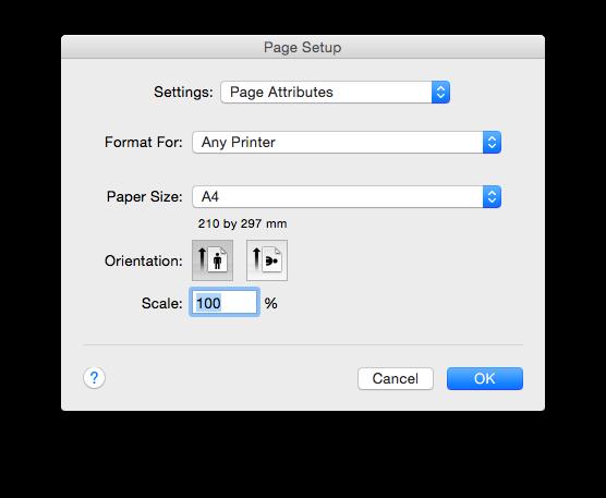 If you want to define your reports and documents to print out in landscape format, you can do so by specifying this in the Page Setup option.
