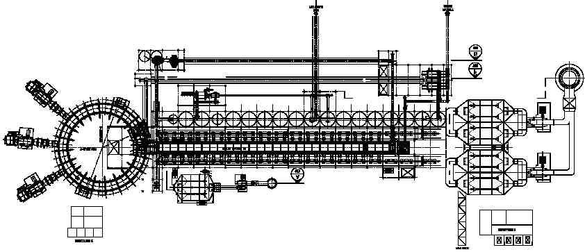 Typical layout Plant Dedusting Sinter Machine with Ignition Furnace Sinter