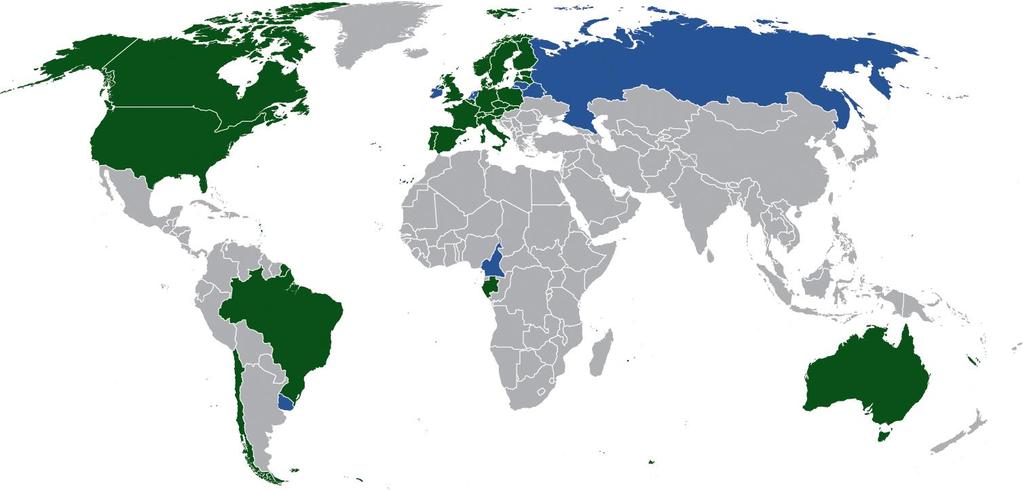 Global Growth of the PEFC Alliance 2009