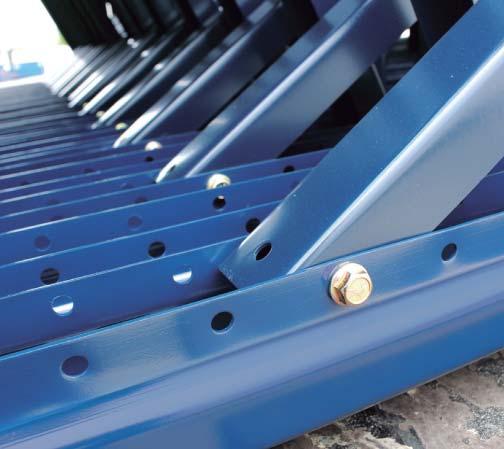 Common perceptions explored Main concerns in choosing bolted or welded racking systems Overall design Perception A bolted connection will become loose over time, requiring additional maintenance and