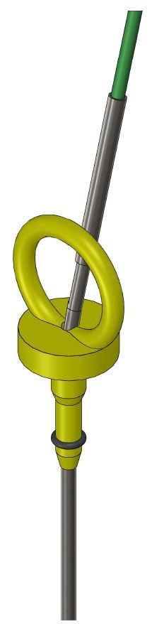 Mineral Insulated Thermocouple with Oil Dipstick Plug 3.