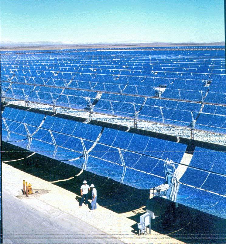 Solar power plants exist!