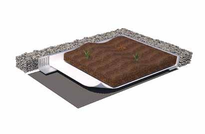 PRO-LIVING BLUE ROOFS Proteus Pro-Living 5 Proteus Pro-Living 4 5 Reservoir/Water Attenuation Layer Proteus Pro-Living Filter Fleece Substrate Proteus Pro-Living Pre- Cultivated Green Roof Covering