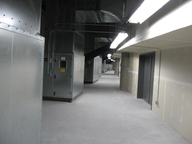 IMPACTED TO FACILITATE NEW BUILDING ADDITION TYPICAL INTERIOR