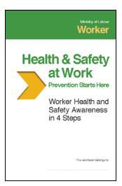 Where to Get the Training Worker and Supervisor health and