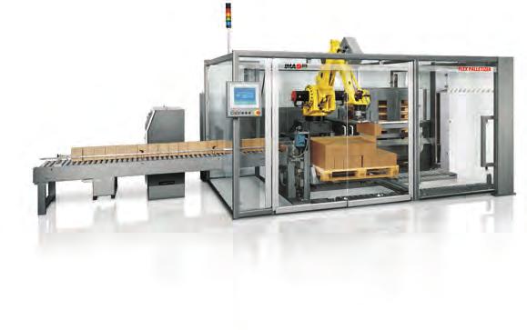 PALLETIZING STAND ALONE MACHINES Total synchronization and high efficiency guaranteed 2FPS FLEX