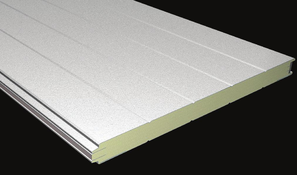 PANEL (CONTINUED) COLOURS & FINISHES Outer Skin: The outer skin is finished and coloured to match most contemporary building cladding. Please see separate leaflet for range of finishes and colours.