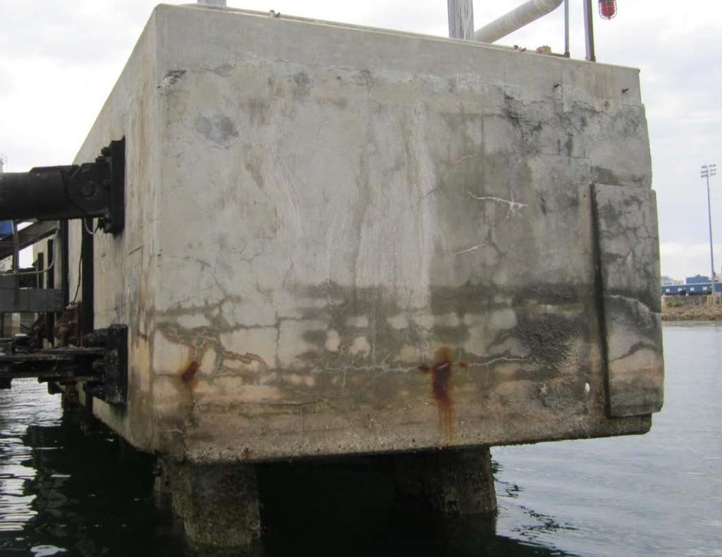 Deterioration of Marine Concrete Humidity,