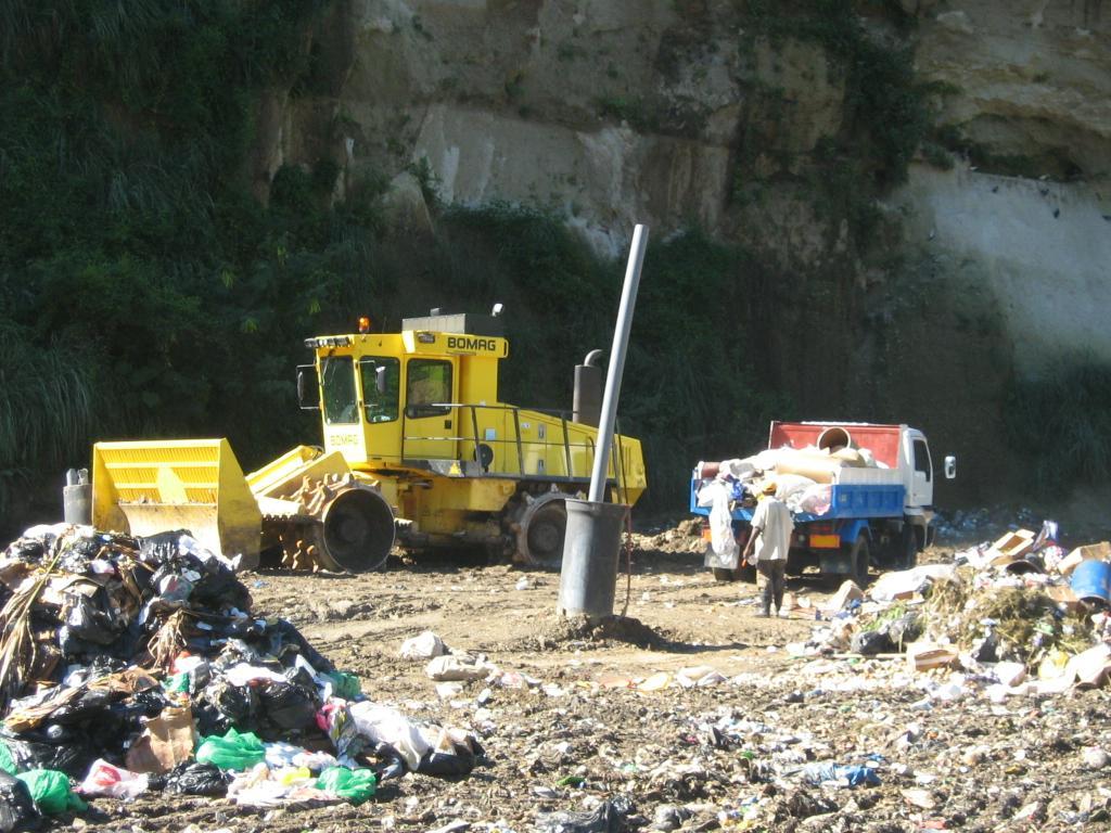 If the customer: (a) (b) is spotted dumping unacceptable waste, the customer will be asked to reload the material and be redirected to another location at the landfill such as the compost site.