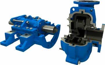 expeller performance by allow for front and rear impeller adjustment Provides