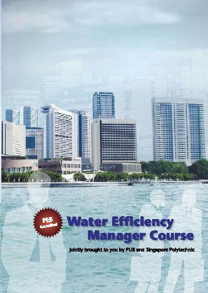 Water Efficiency Manager (WEM) Course Course Content Regulatory requirements, Incentive, Water Efficiency in Buildings Cooling Tower Water Management Water Efficient Irrigation &